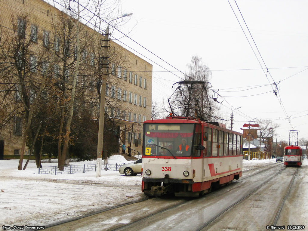 Тула, Tatra T6B5SU № 338