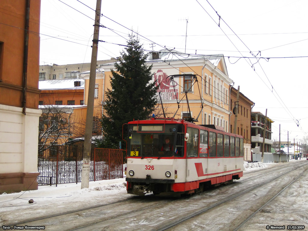 Тула, Tatra T6B5SU № 326