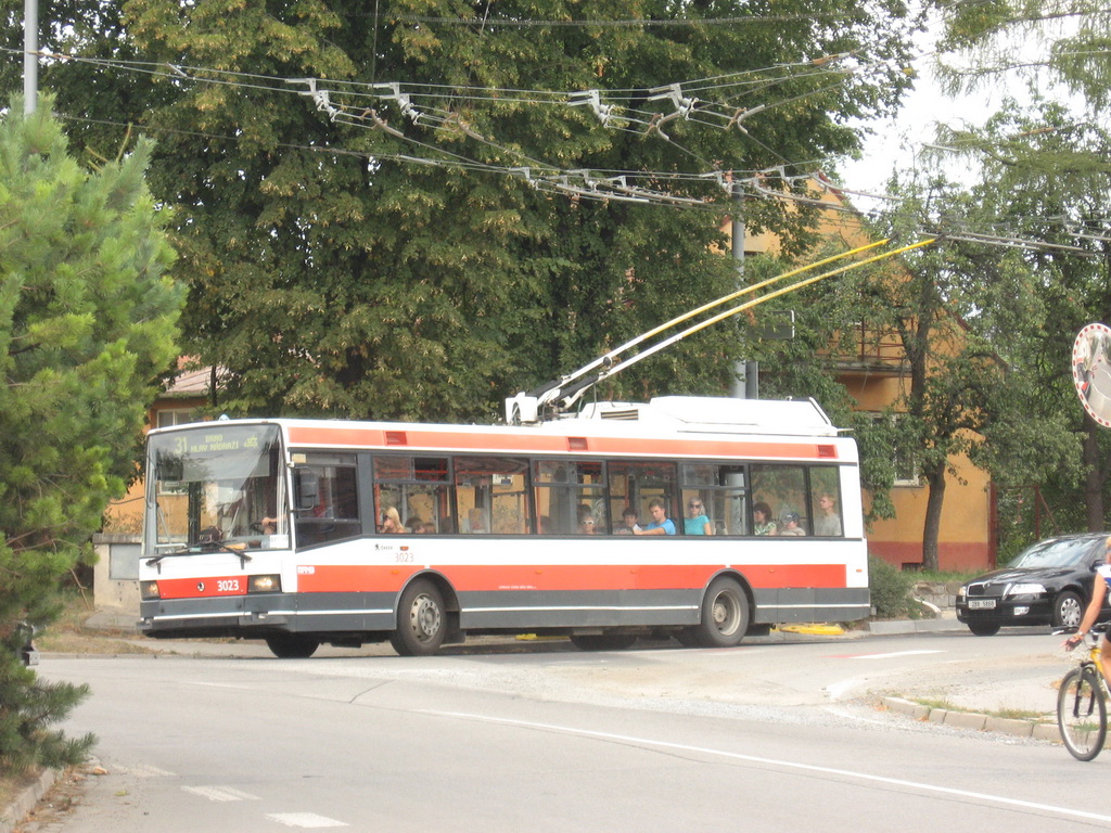 Brno, Škoda 21Tr # 3023