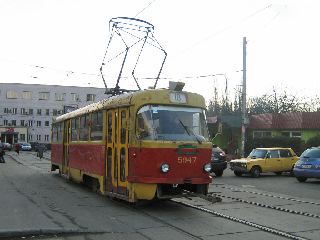 Киев, Tatra T3SU № 5947