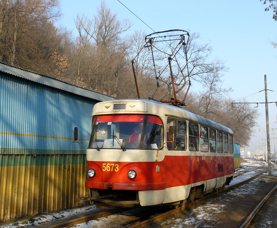 Киев, Tatra T3SU № 5673