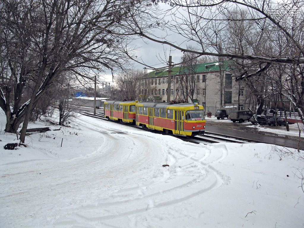Волгоград, Tatra T3SU № 2697; Волгоград, Tatra T3SU № 2698