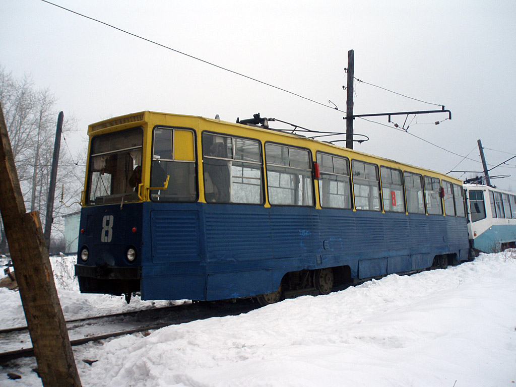 Волчанск, 71-605 (КТМ-5М3) № 8; Волчанск — Трамвайное депо и кольцо "Волчанка"