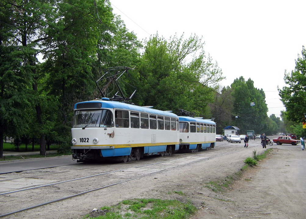 Алматы, Tatra T3DC1 № 1022