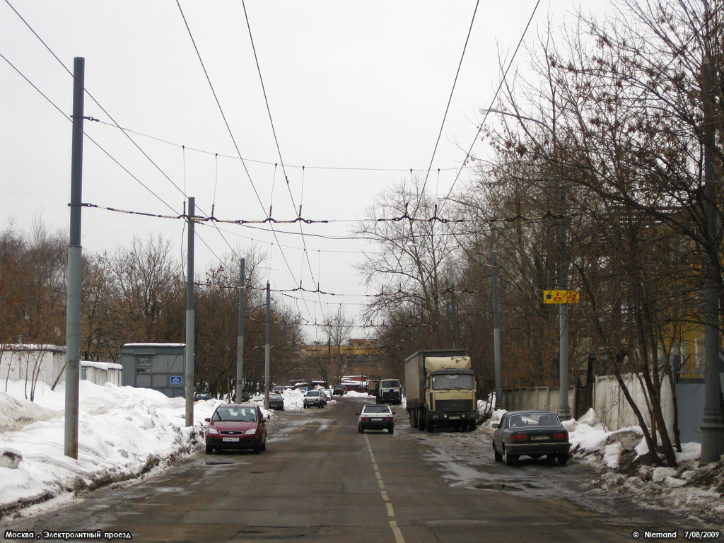 Moskva — Trolleybus lines: South Administrative District