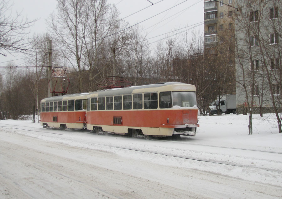 Yekaterinburg, Tatra T3SU (2-door) Nr 015