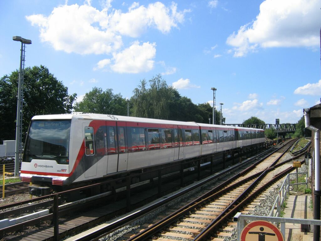 Гамбург, HHA DT4.1 № 105; Гамбург — U-Bahn — Линия U3