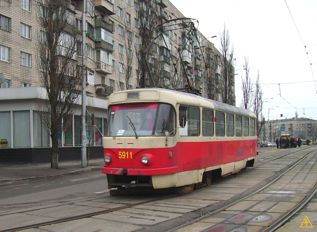 Kyiv, Tatra T3SU № 5911