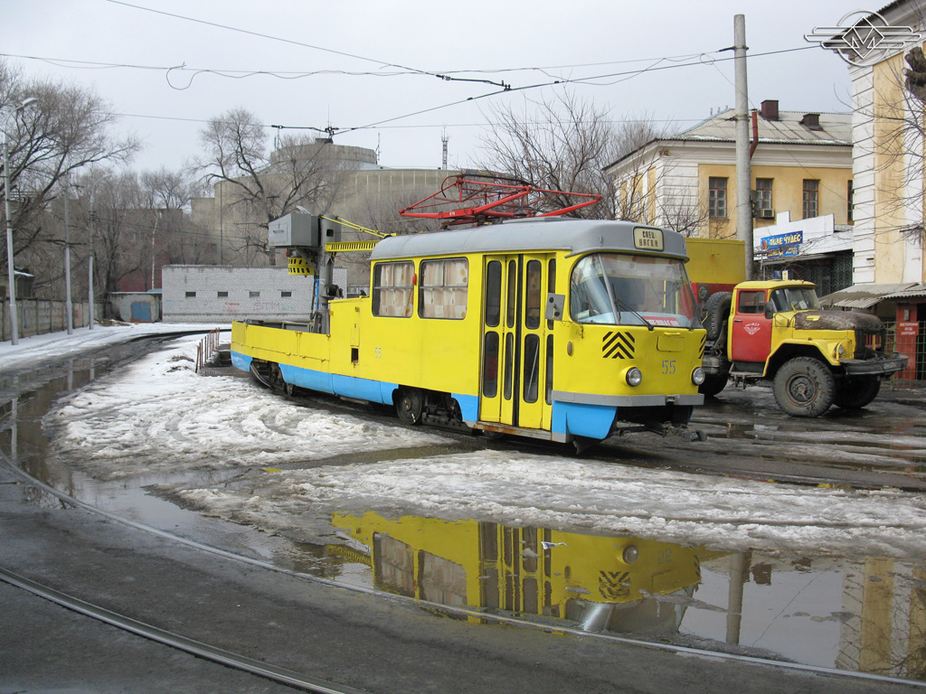 Volgograd, Tatra T3SU (2-door) № 55