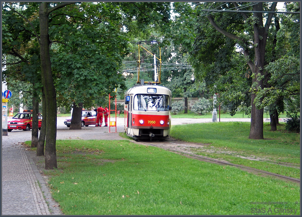 Прага, Tatra T3SUCS № 7050