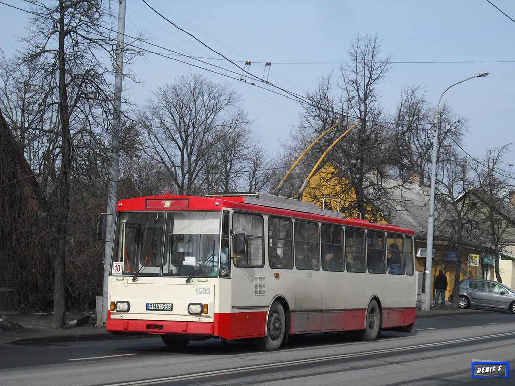 Вільнюс, Škoda 14Tr89/6 № 1533