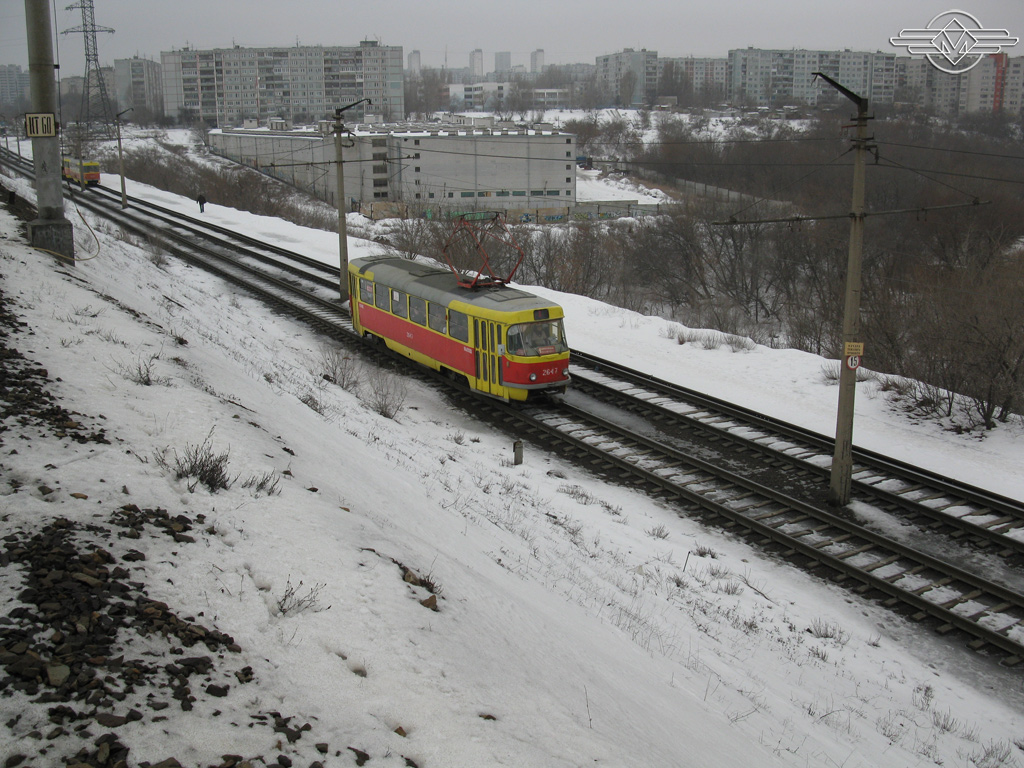 Volgograd, Tatra T3SU (2-door) № 2647