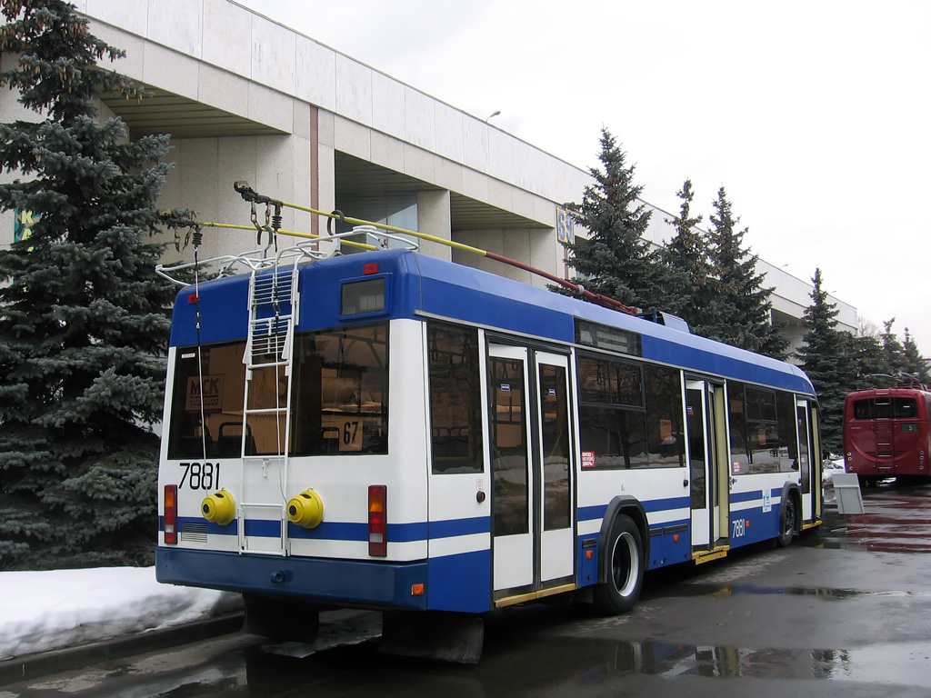 Москва, БКМ 321 № 7881; Москва — Выставка «Общественный транспорт — 2009»