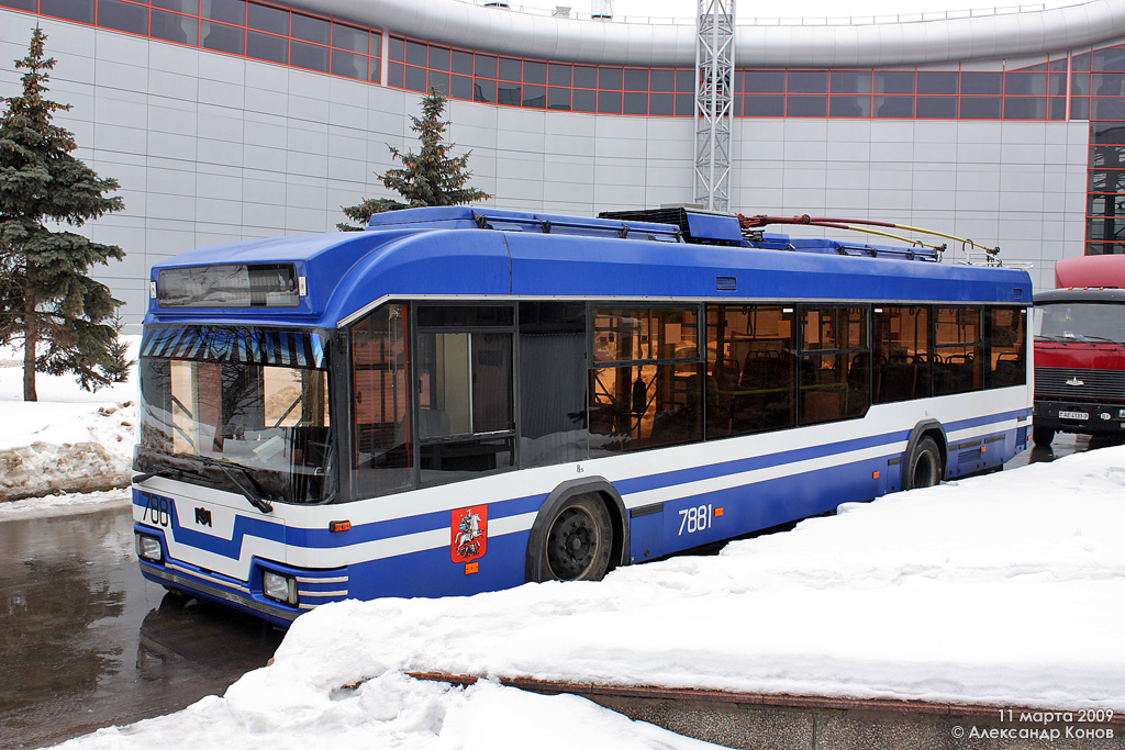 Moskau, BKM 321 Nr. 7881; Moskau — Public Transport — 2009