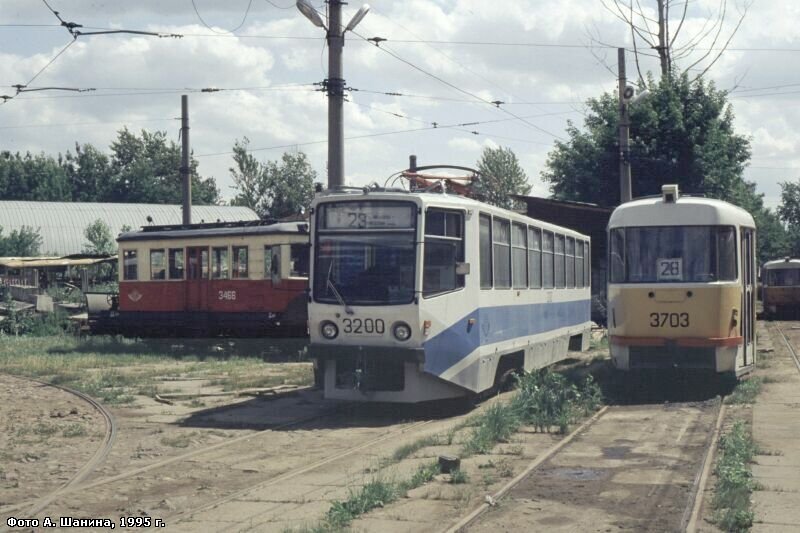 Москва, 71-608КМ № 3200; Москва, Tatra T3SU № 3703