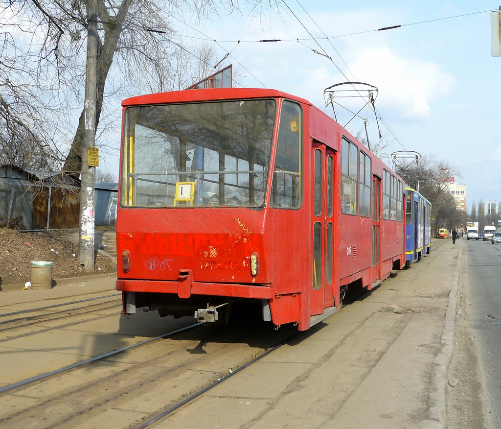 Киев, Tatra T6B5SU № 307