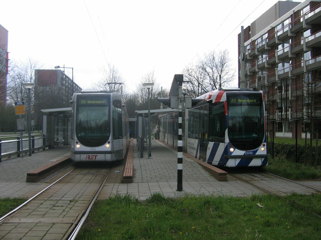 Rotterdam, Alstom Citadis 302 nr. 2036