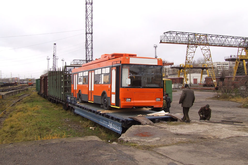 Tver — New trolleybuses without license plates (2002 — 2015).