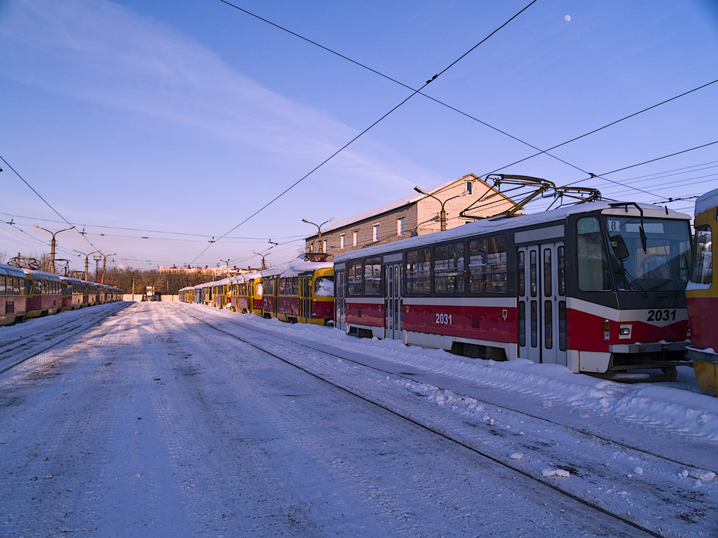 Ufa, Tatra T6B5-MPR № 2031; Ufa — Tramway Depot No. 2 (formerly No. 3)