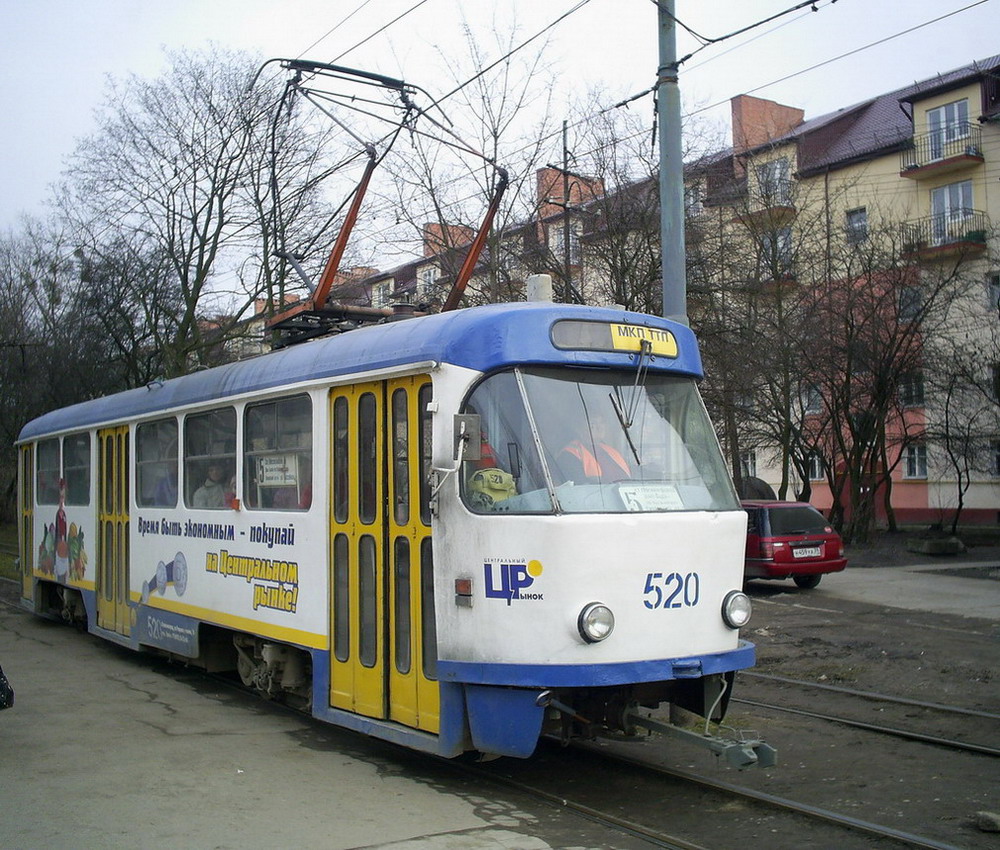 Kaliningrad, Tatra T4D № 520