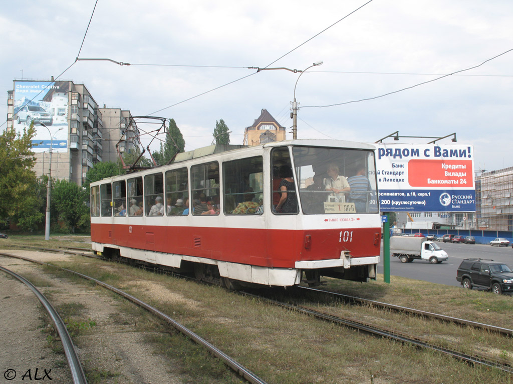 Липецк, Tatra T6B5SU № 101