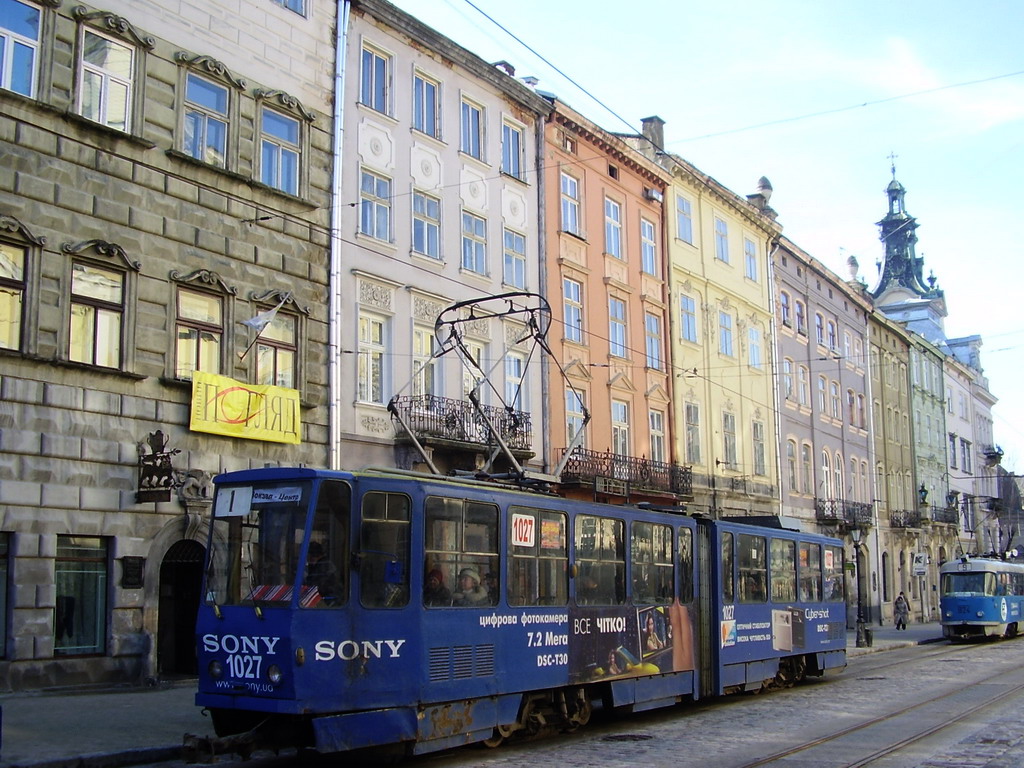 Lviv, Tatra KT4SU # 1027