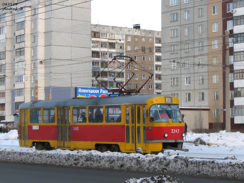 Barnaul, Tatra T3SU Nr 3243
