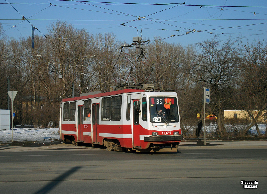 Санкт-Петербург, 71-134К (ЛМ-99К) № 8321