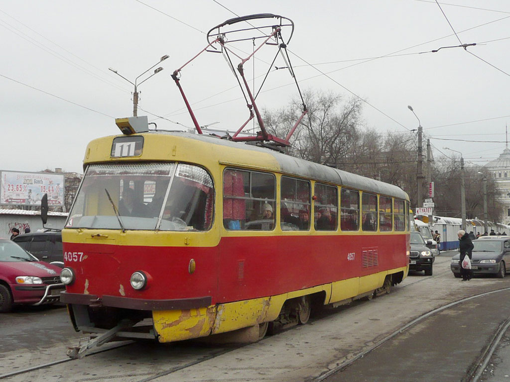 Одесса, Tatra T3SU № 4057