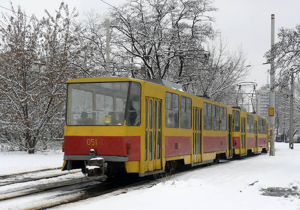 Киев, Tatra T6B5SU № 051