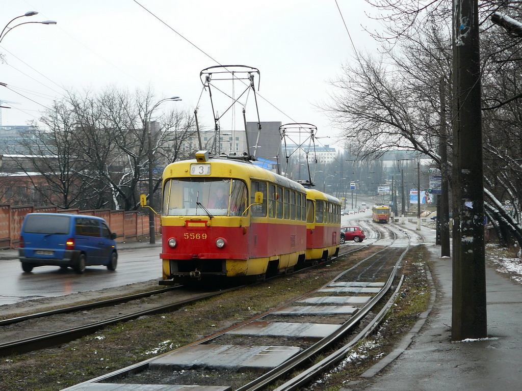 Kijów, Tatra T3SU Nr 5569