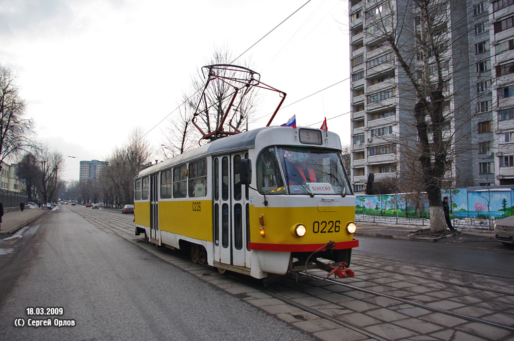 Moskva, Tatra T3SU č. 0226