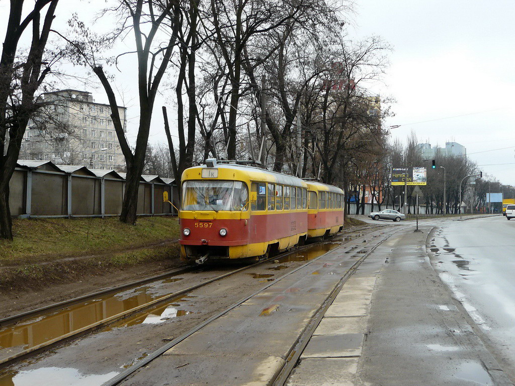 Киев, Tatra T3SU № 5597