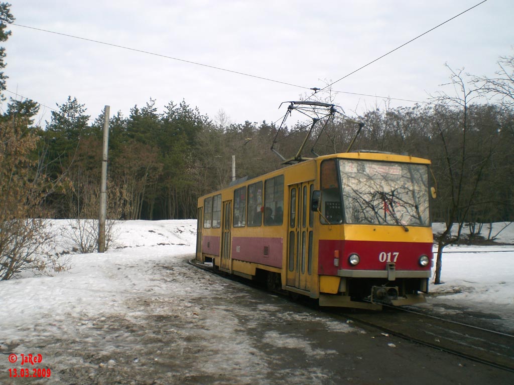Курск, Tatra T6B5SU № 017