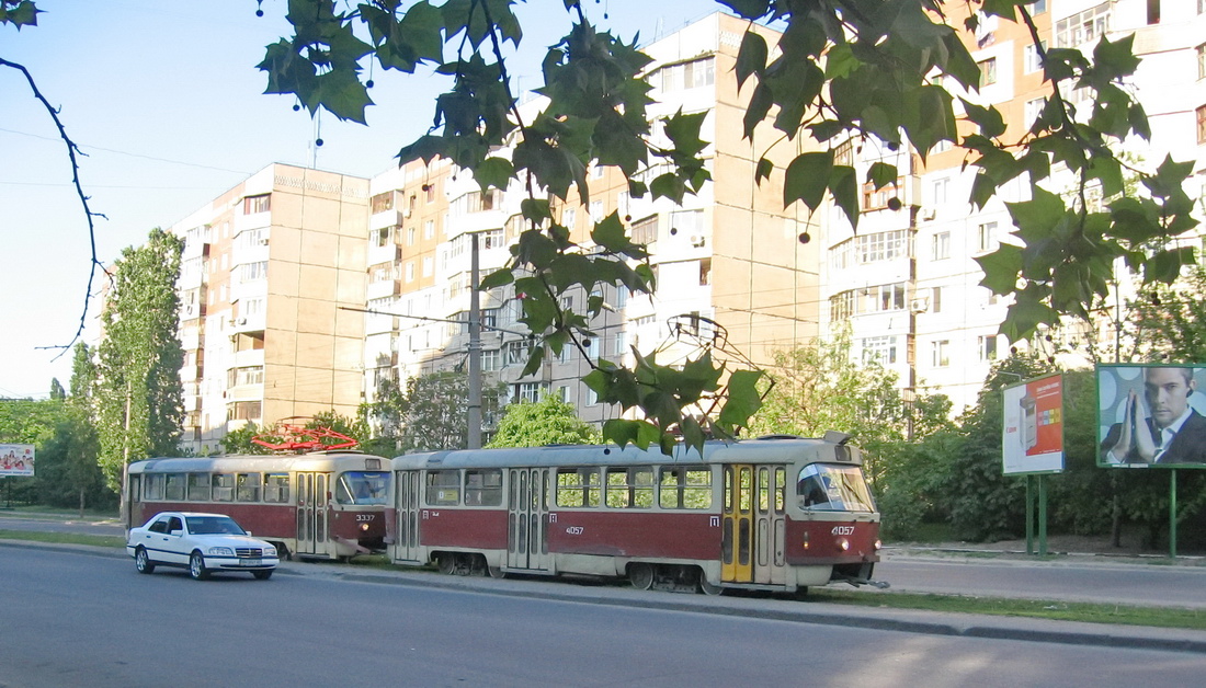 Одесса, Tatra T3SU № 4057