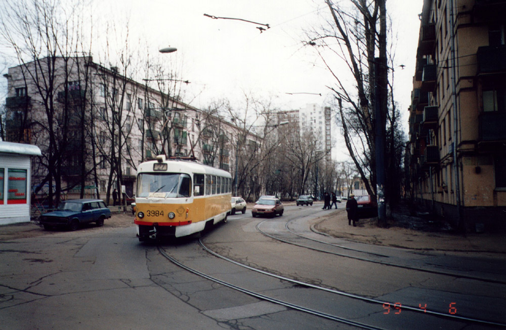 Moskwa, Tatra T3SU Nr 3984