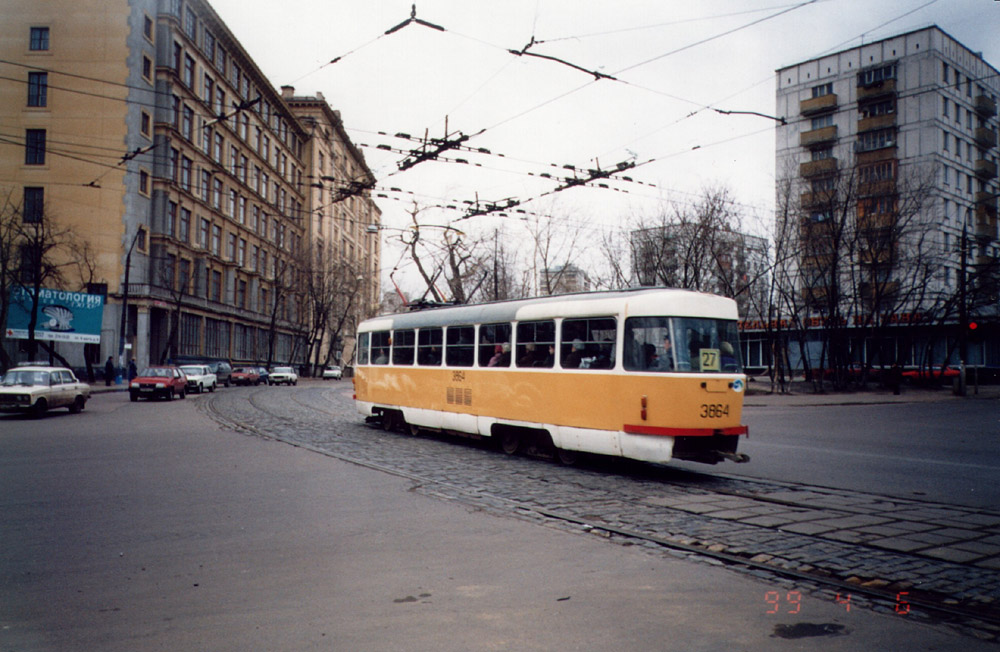 Moskwa, Tatra T3Т Nr 3864