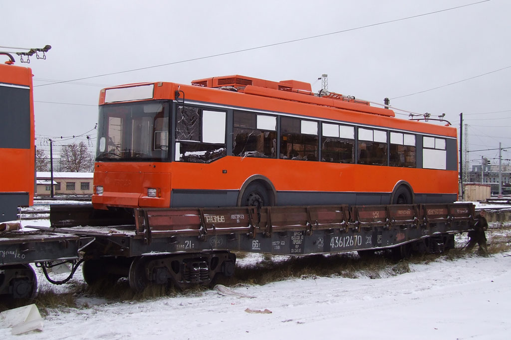 Tver — New trolleybuses without license plates (2002 — 2015).