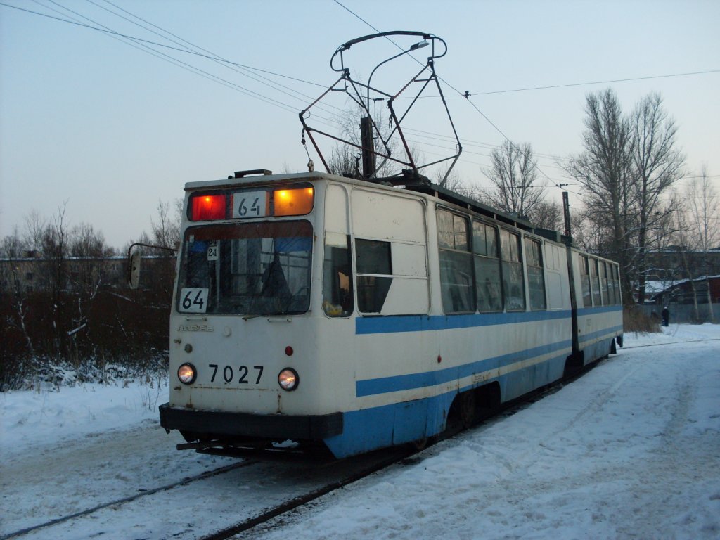 Санкт-Петербург, ЛВС-86К № 7027