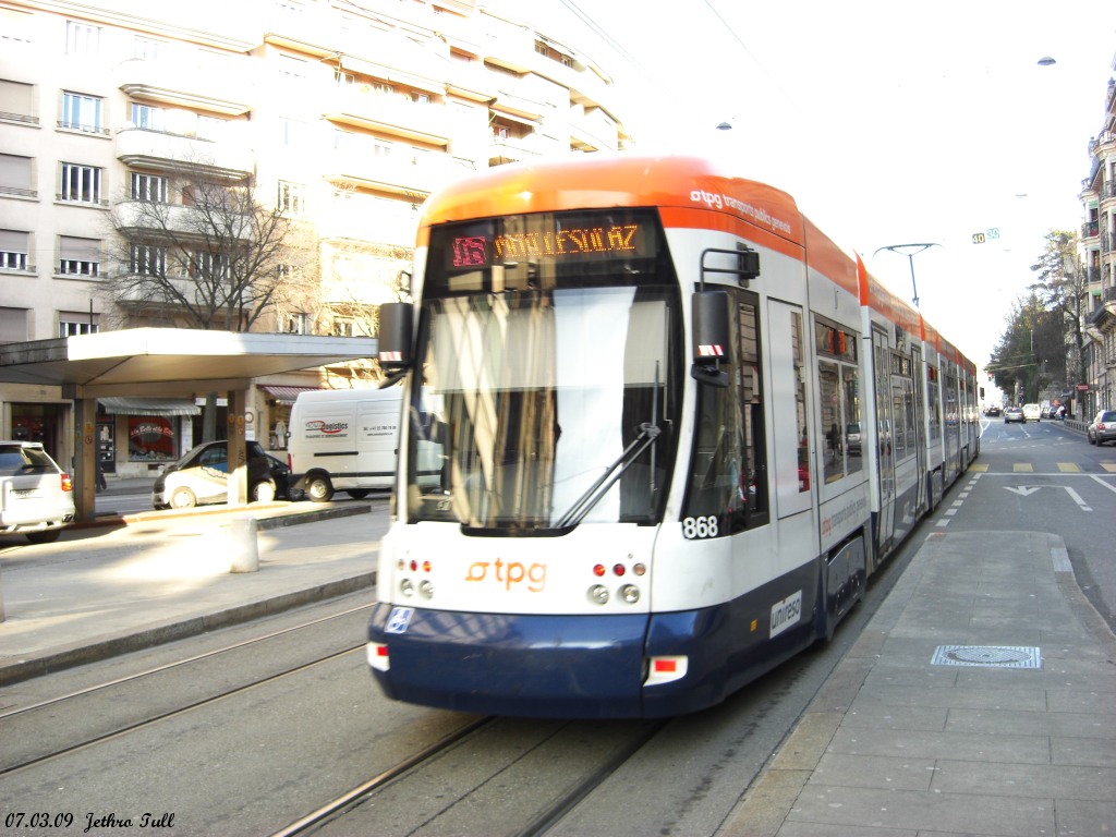 Женева, Bombardier Cityrunner № 868