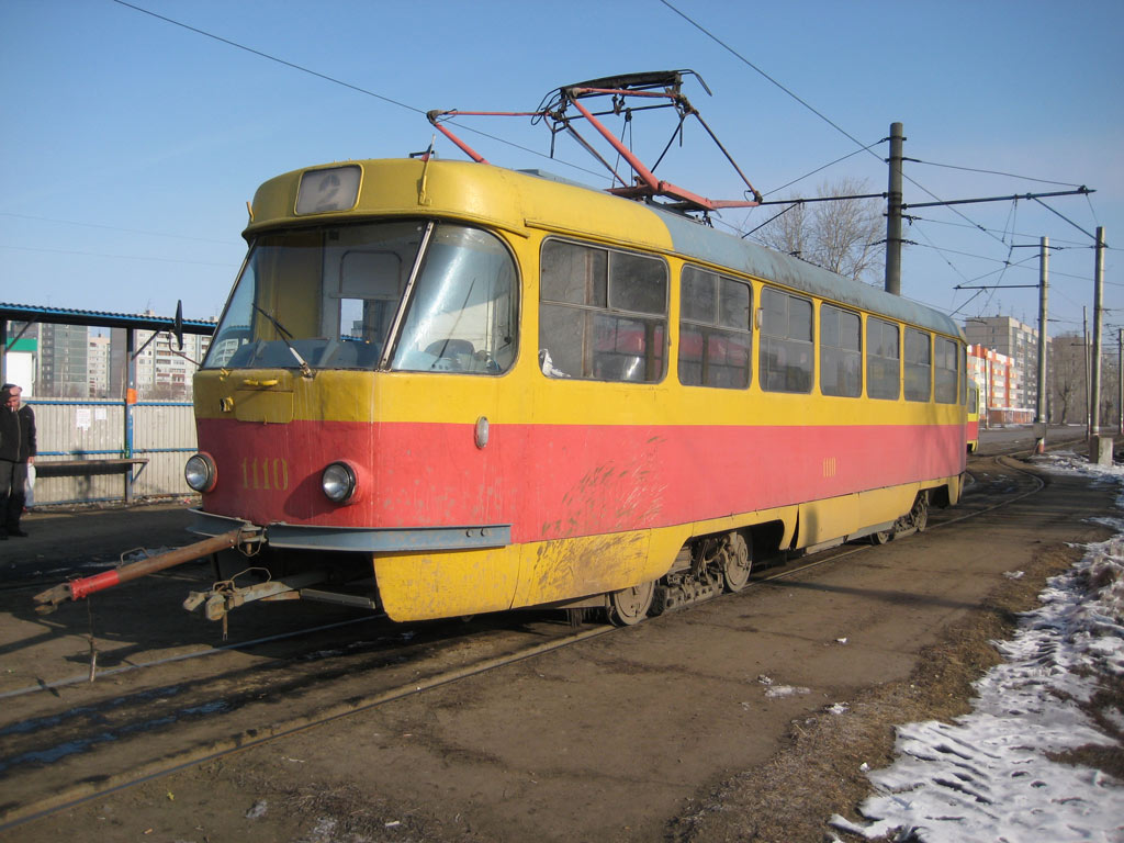 Ульяновск, Tatra T3SU (двухдверная) № 1110