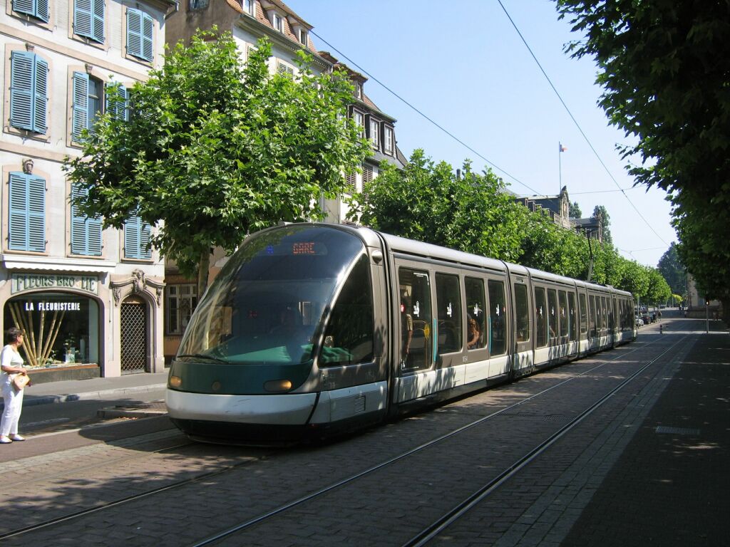 Страсбург, Bombardier Eurotram (Flexity Outlook) № 1056