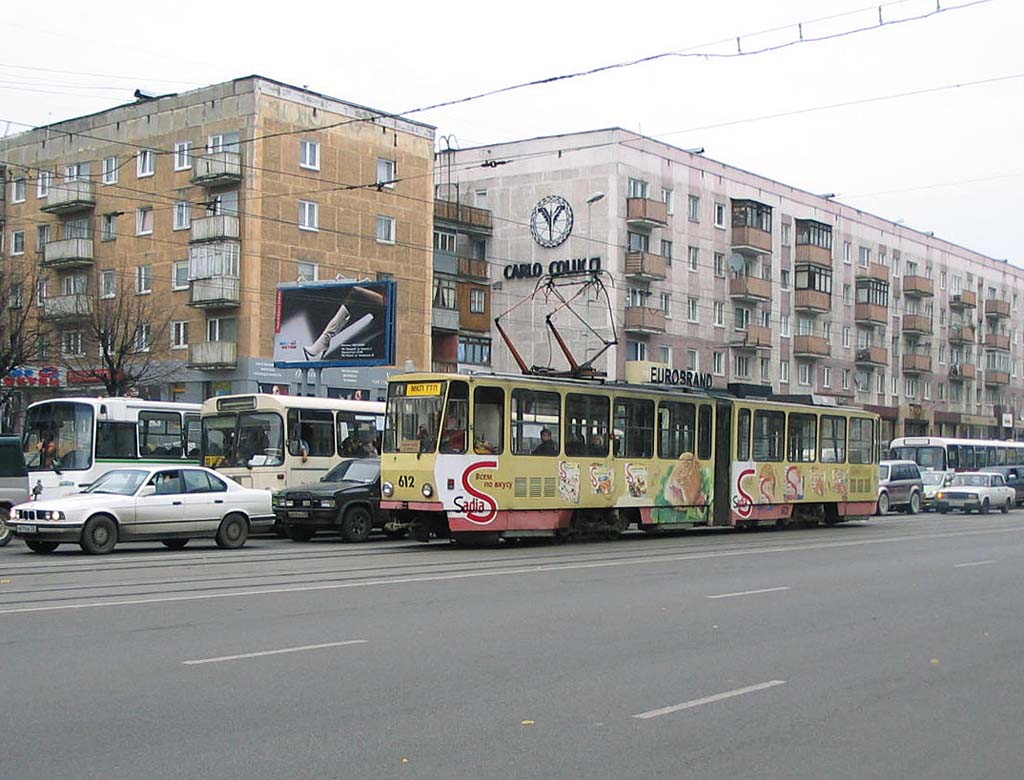 Калининград, Tatra KT4D № 612