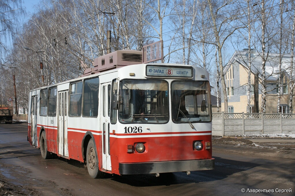 Саранск, ЗиУ-682В-012 [В0А] № 1026