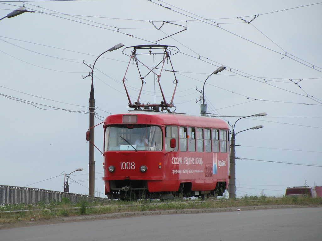 Ижевск, Tatra T3SU мод. Ижевск № 1008