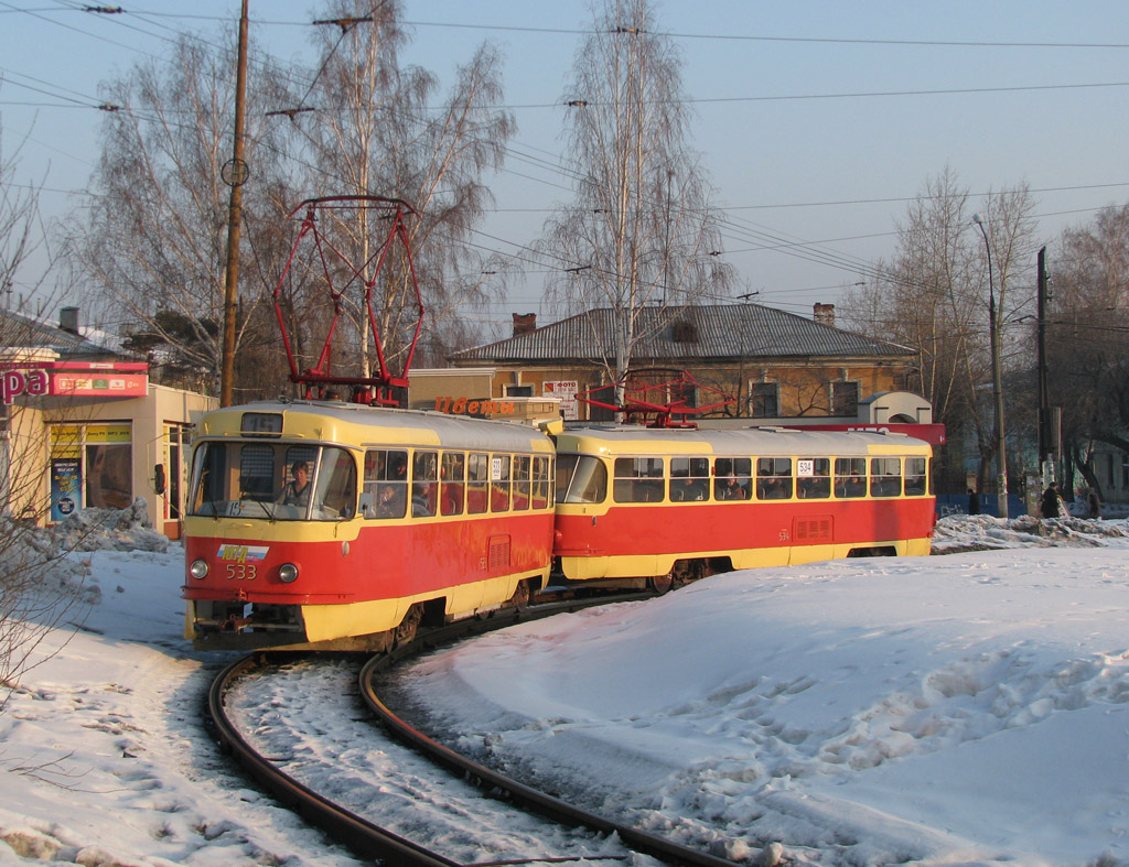 Jekaterinburg, Tatra T3SU Nr. 533
