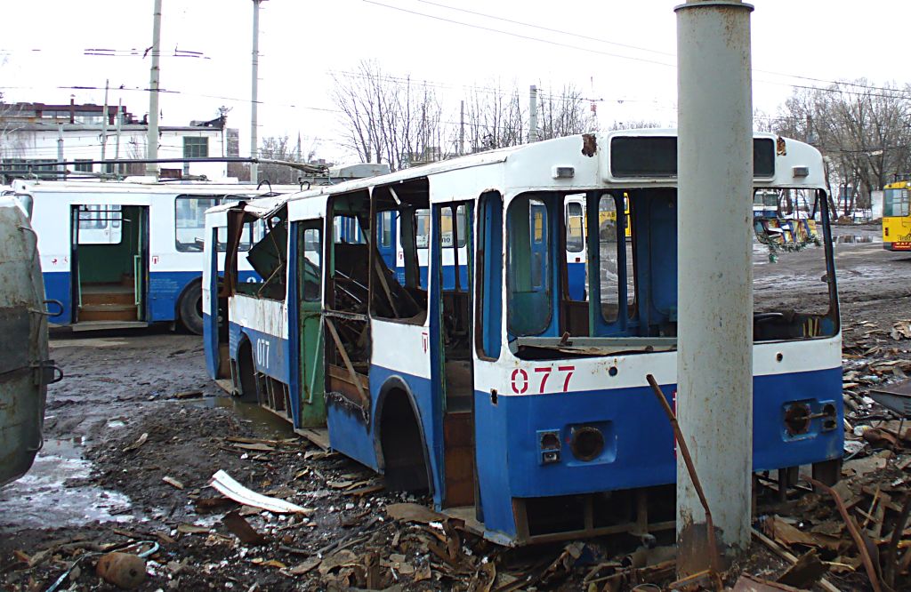 Орёл, ЗиУ-682В № 077; Орёл — Списанные троллейбусы в депо
