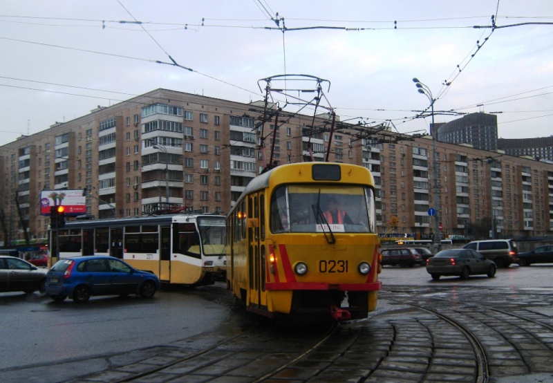 Moscou, Tatra T3SU N°. 0231