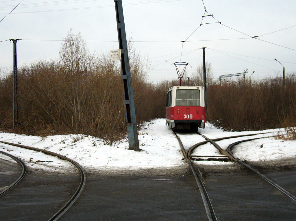 Tomsk, 71-605 (KTM-5M3) N°. 300; Tomsk — Tram Lines and Terminals