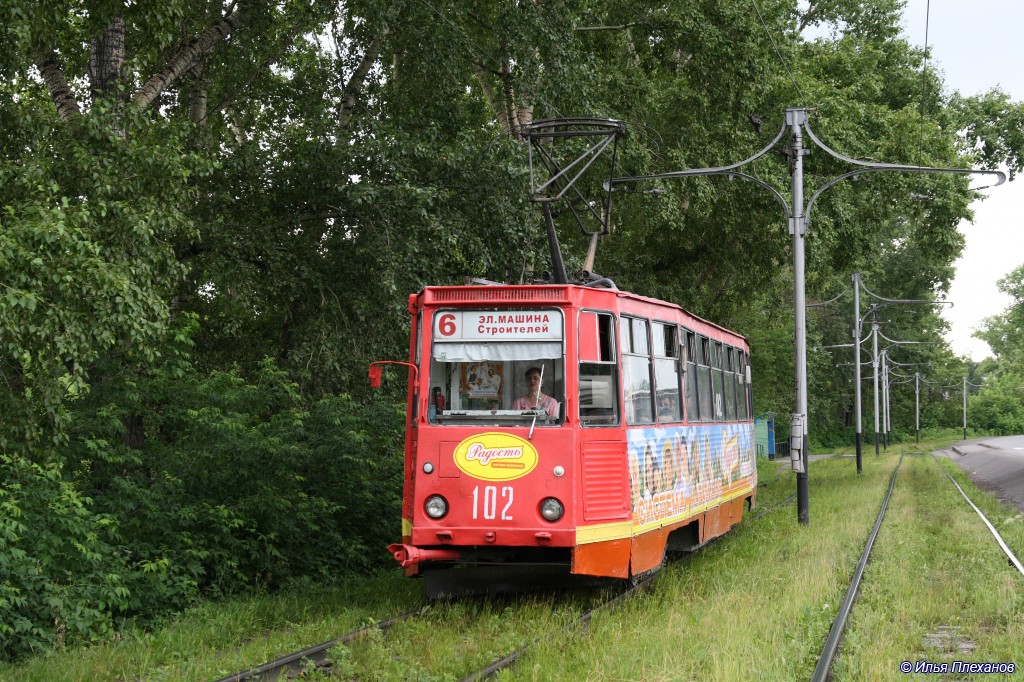 Прокопьевск, 71-605 (КТМ-5М3) № 102